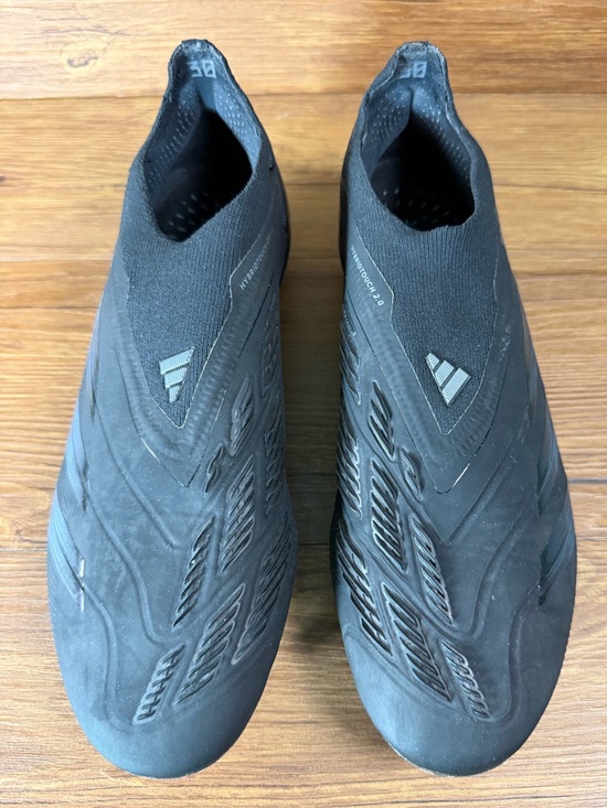adidas Predator 24 Elite Laceless FG Soccer Cleats Men’s Size 7.5 Slip-On Black‎ main image 7